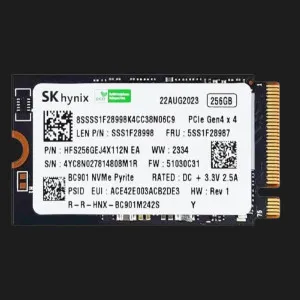 Накопичувач SSD SK hynix 256GB NVMe PCIe 4.0 (HFS256GEJ4X164N)