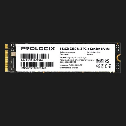 Накопичувач SSD Prologix S380 512GB NVMe PCIe 3.0 (PRO512GS380_Bulk)