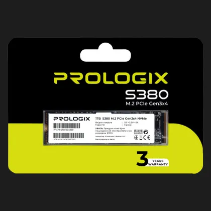 Накопичувач SSD Prologix S380 1TB NVMe PCIe 3.0 (PRO1000GS380)