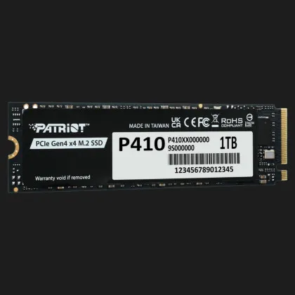 Накопичувач SSD Patriot P410 1TB NVMe PCIe 4.0 (P410P1TBM28H)