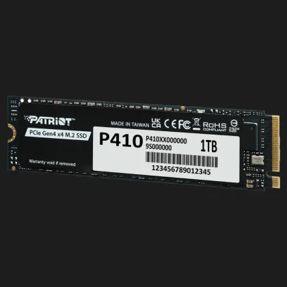 Накопичувач SSD Patriot P410 1TB NVMe PCIe 4.0 (P410P1TBM28H)