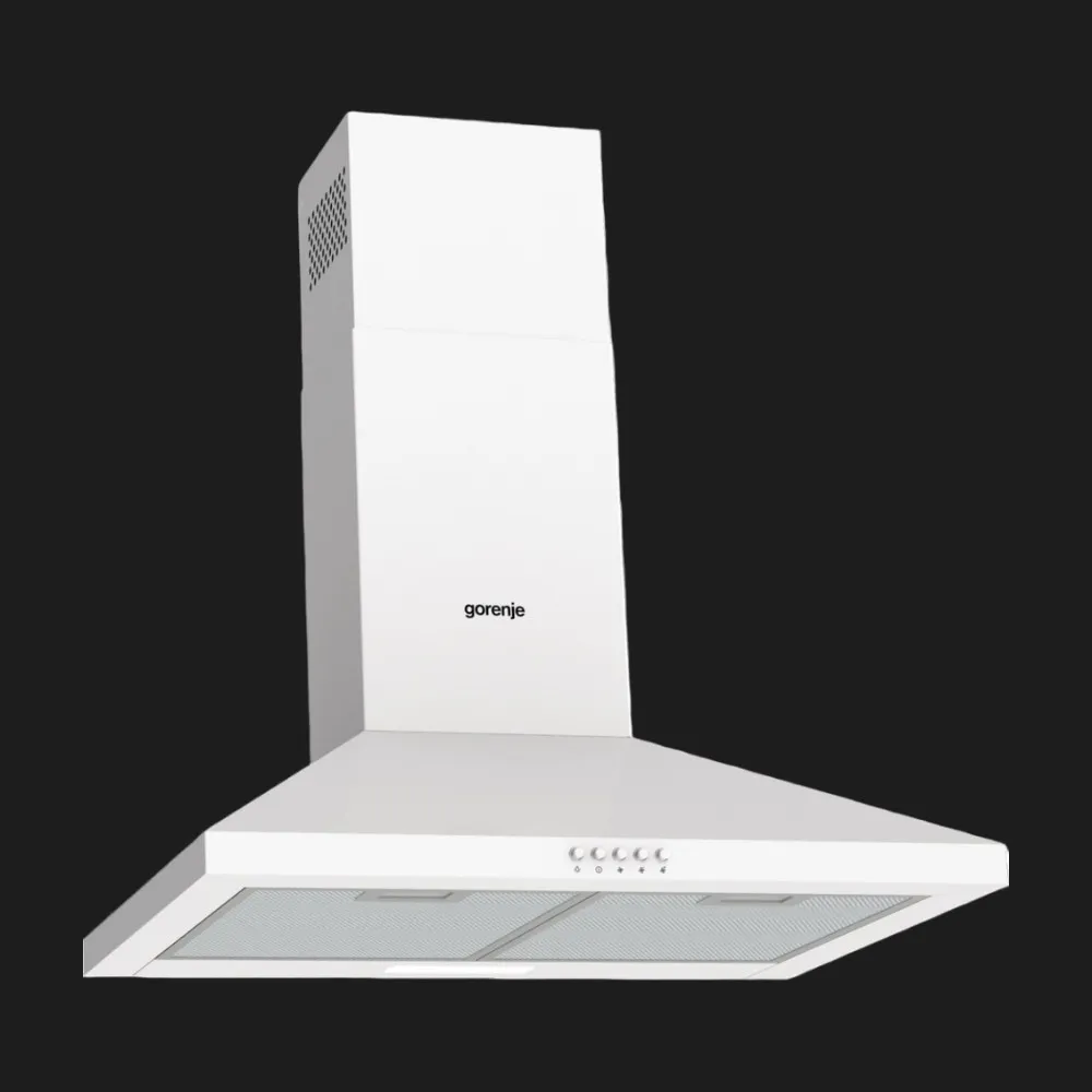 Витяжка Gorenje купольна, 60 см, 450 м3/год (White) (WHC629E4W)