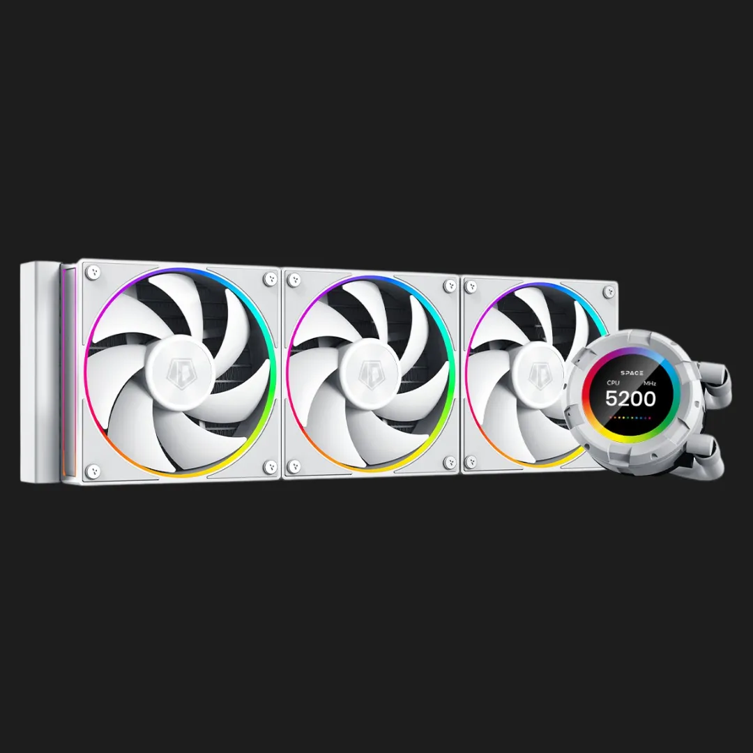 Система водяного охолодження ID-Cooling Space SL 360 LCD (White) (SL360 WHITE)