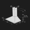 Витяжка Gorenje купольна, 60 см, 450 м3/год (Stainless Steel) (WHC629E4X)