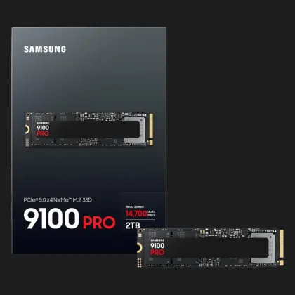 Накопичувач SSD Samsung 9100 Pro 2TB NVMe PCIe 5.0 (MZ-VAP2T0BW)