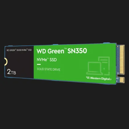 Накопичувач SSD WD Green SN350 2TB NVMe PCIe 3.0 (WDS200T3G0C)