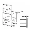 Микроволновая печь встроена Hansa AMM20BEXH (Gray)