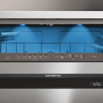 Посудомийна машина окремостояча Siemens (SN15EI00KT) (Stainless Steel)