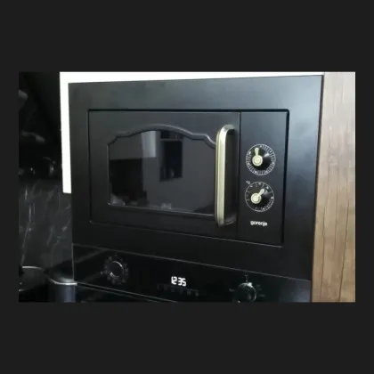 Мікрохвильова піч вбудована Gorenje BM235CLB (Black)