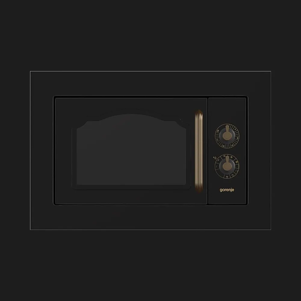 Мікрохвильова піч вбудована Gorenje BM235CLB (Black)