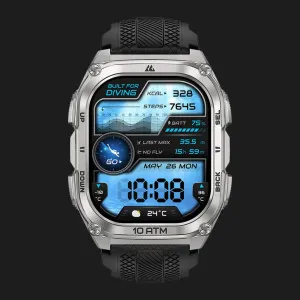 Смарт-часы KOSPET TANK M4 Silver в Борисполе