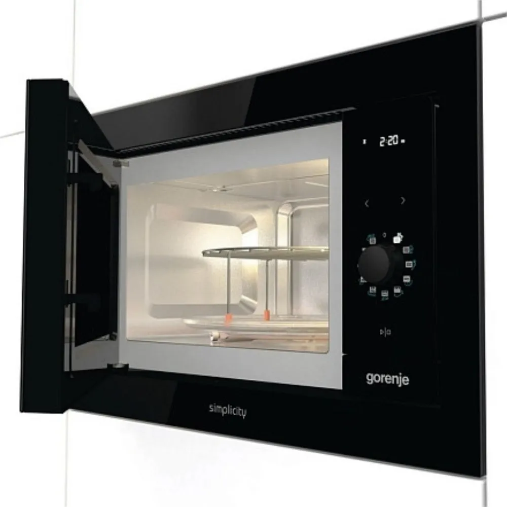 Мікрохвильова піч вбудована Gorenje BM235G1SYB (Black)