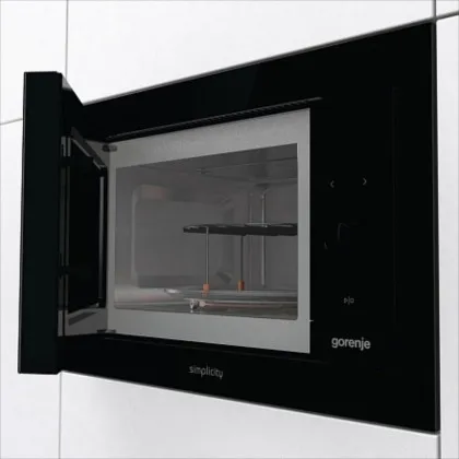 Мікрохвильова піч вбудована Gorenje BM235G1SYB (Black)