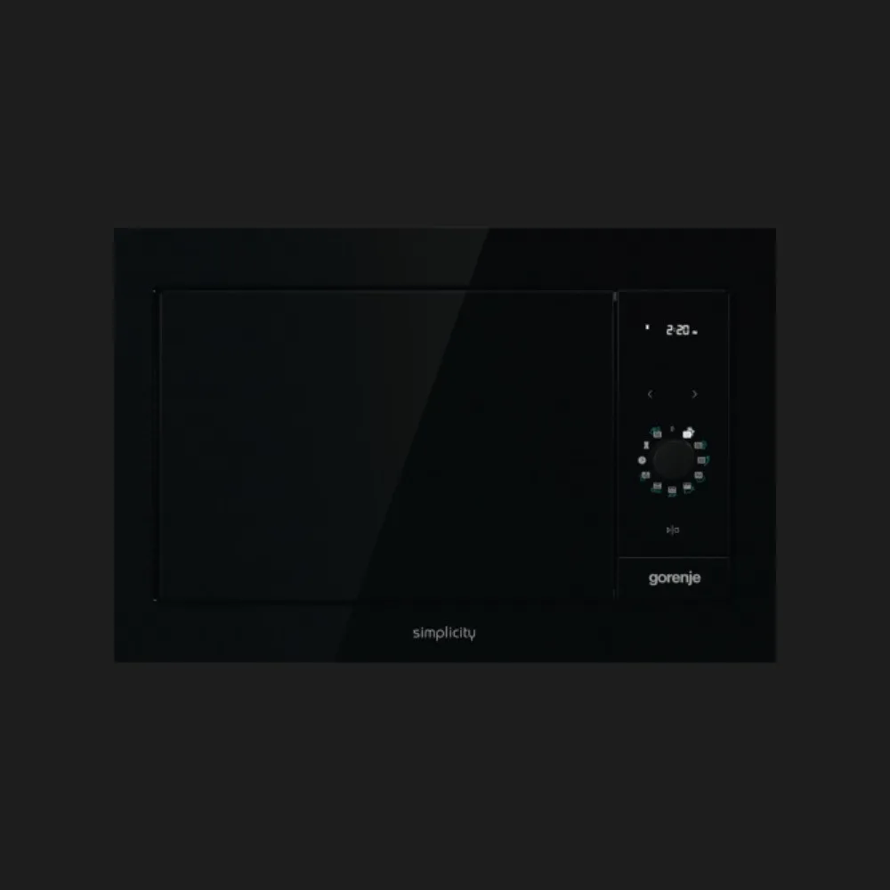 Мікрохвильова піч вбудована Gorenje BM235G1SYB (Black)