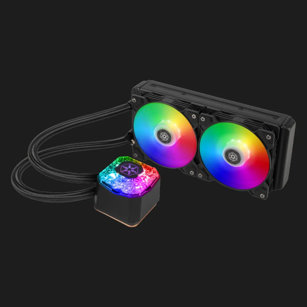 Система водяного охолодження SilverStone IceGem 240P-ARGB (Black) (SST-IG240P-ARGB)