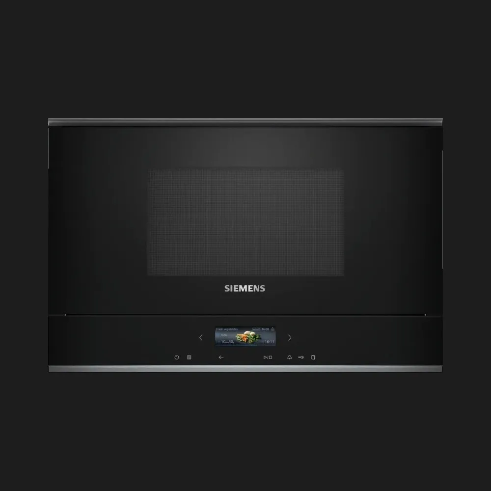 Микроволновая печь встроенная Siemens BE732L1B1 (Black)