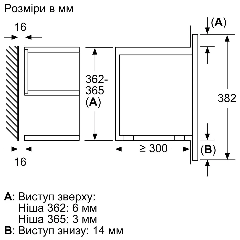 Мікрохвильова піч вбудована Siemens BE732R1B1 (Black)