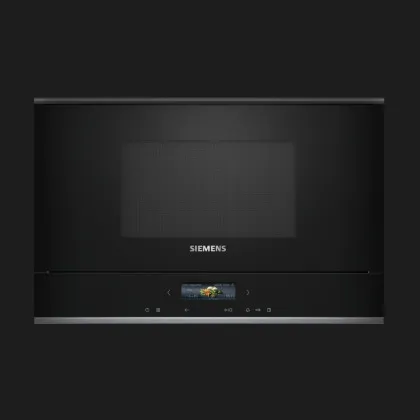 Мікрохвильова піч вбудована Siemens BE732R1B1 (Black)