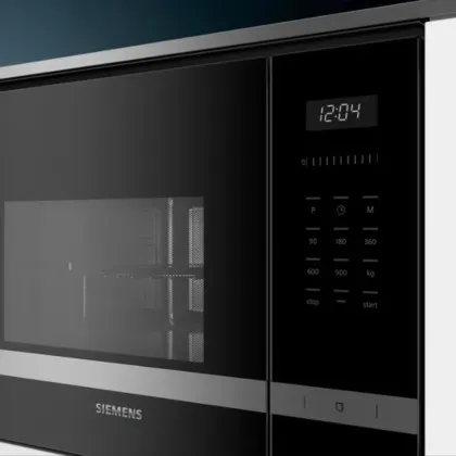 Мікрохвильова піч вбудована Siemens BE555LMS0 (Black)