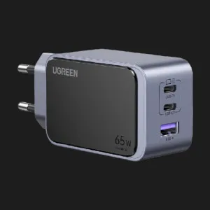 Блок питания UGREEN X553 Nexode S USB-A+2xUSB-C 65W GaN Tech Fast Charger (Space Gray) в Луцке