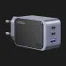 Блок питания UGREEN X553 Nexode S USB-A+2xUSB-C 65W GaN Tech Fast Charger (Space Gray)