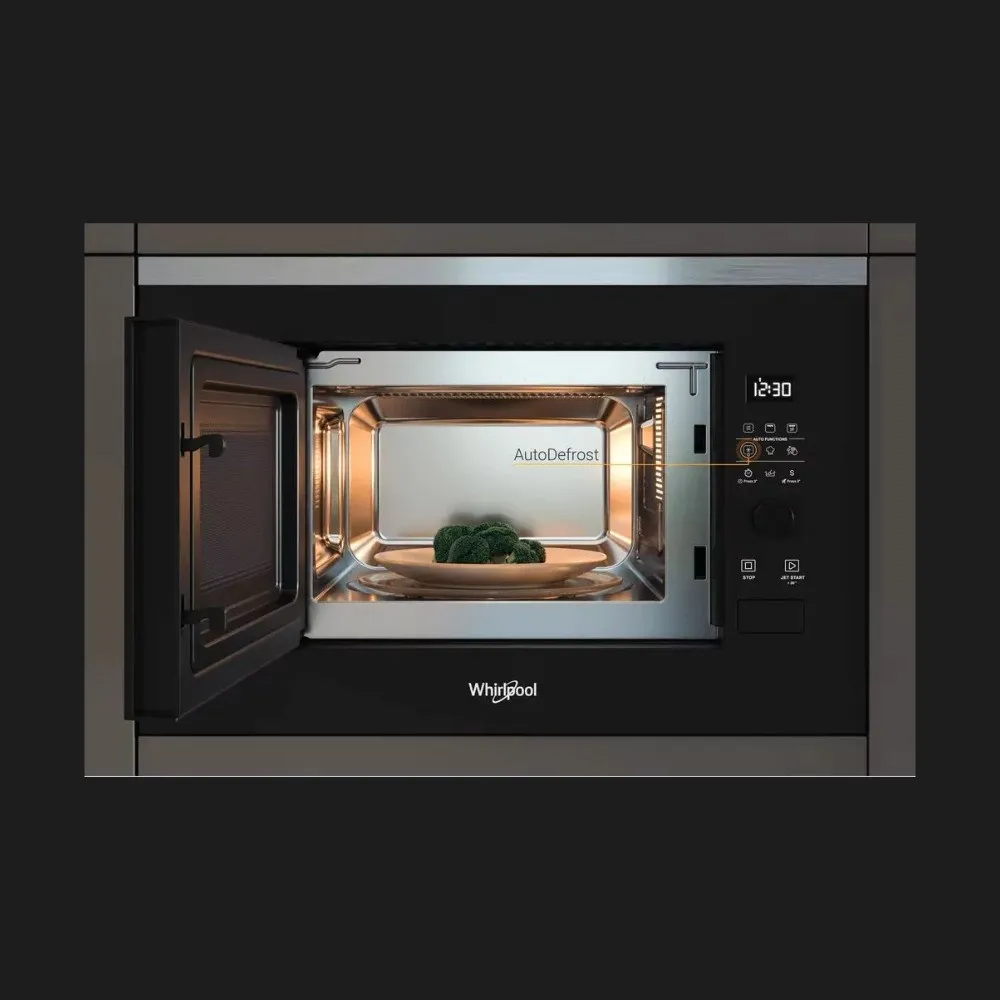 Мікрохвильова піч вбудована Whirlpool WMF200G (Black)