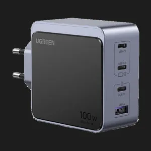 Блок питания UGREEN X565 Nexode Air USB-A+3xUSB-C 100W (Space Gray) в Хмельницком