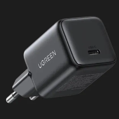 Блок питания UGREEN X513 USB-C 30W QC4.0 PD3.0 GaN Fast Charger (Black)