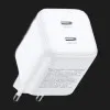 Блок питания UGREEN X526 2xUSB-C 45W GaN Fast Charger (White)