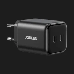Блок питания UGREEN X526 2xUSB-C 45W GaN Fast Charger (Black) в Луцке