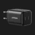 Блок питания UGREEN X526 2xUSB-C 45W GaN Fast Charger (Black)