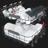 Посудомийна машина вбудована Whirlpool (WIC3C33PFE) (White)