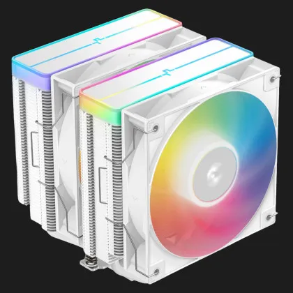 Кулер процесора DeepCool AG620 ARGB V2 (White) (R-AG620-WHAMMN-GJD)