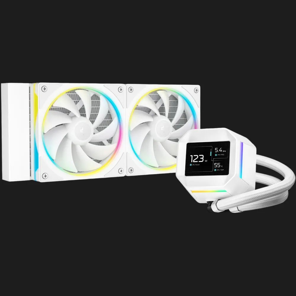 Система водяного охолодження DeepCool LM WH 240 (White) (R-LM240-WHDMMC-1)