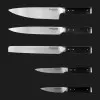 Набор ножей с подставкой KitchenAid Coreline 5 предметов и точилки (Black) (KO5PSTSNOBG)