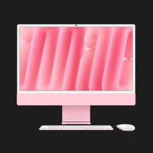 б/у Apple iMac 24 with Retina 4.5K, Apple M4, 256GB, 8 CPU / 8 GPU, 16GB RAM, Pink (MWUG3) (2024) (Хороший стан)