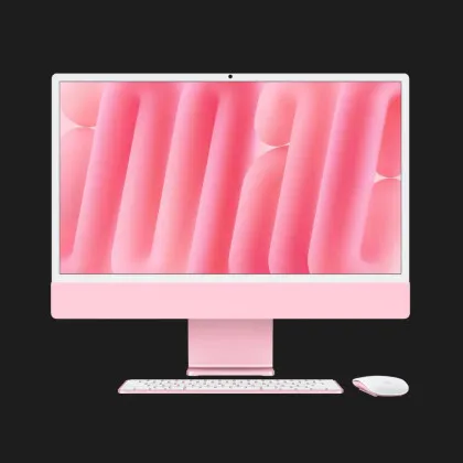 б/у Apple iMac 24 with Retina 4.5K, Apple M4, 256GB, 8 CPU / 8 GPU, 16GB RAM, Pink (MWUG3) (2024)