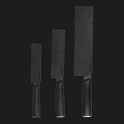 Набор ножей KitchenAid Classic 3 предметов (Black) (KEG3PTHEOHOBA)