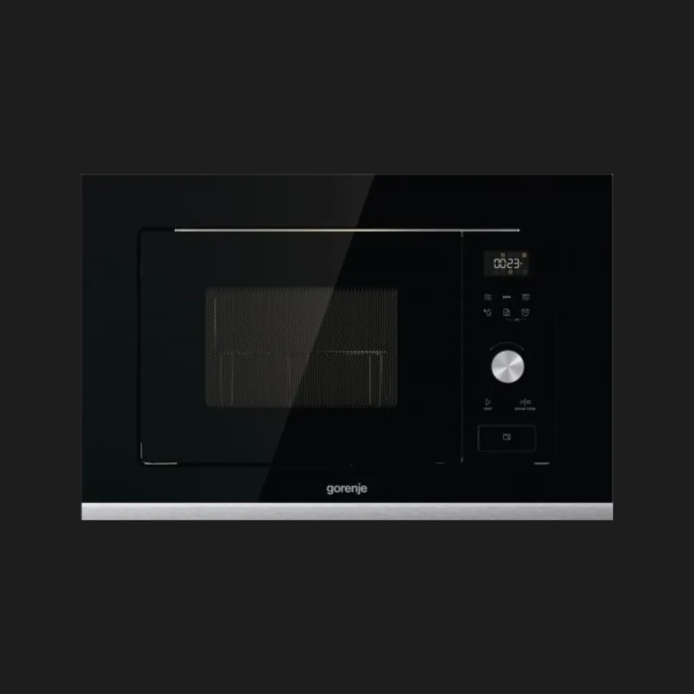 Мікрохвильова піч вбудована Gorenje BMX201AG1BG (Black)