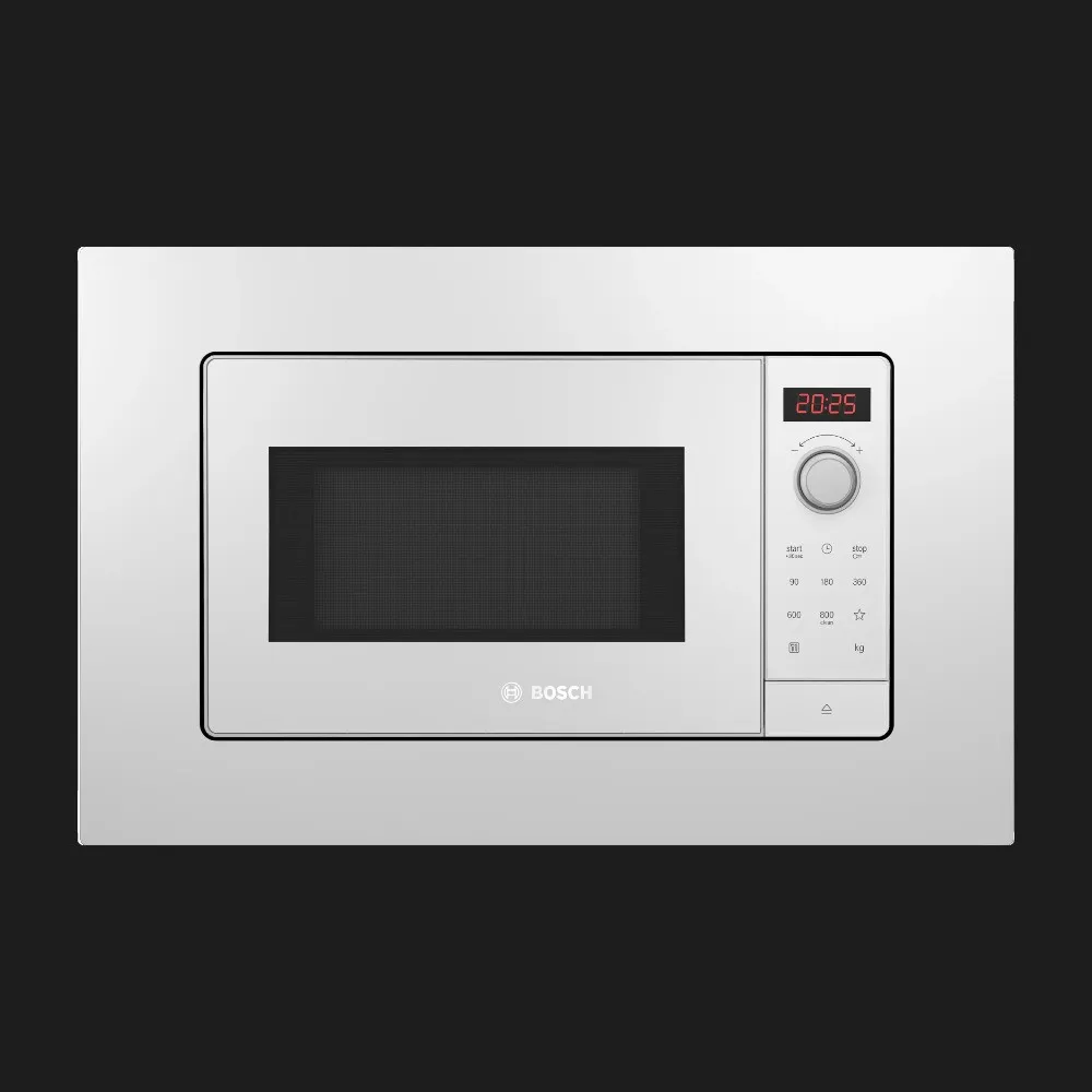 Мікрохвильова піч вбудована Bosch BFL623MW3 (White)