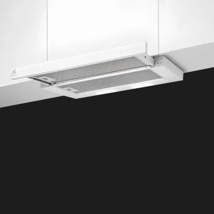 Вытяжка Electrolux телескопическая, 60 см, 410 м3/ч (White) (LFP326FW)
