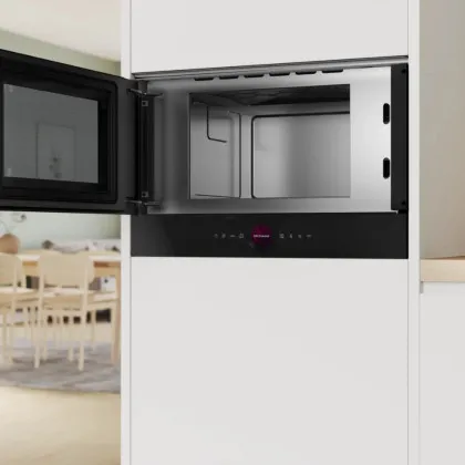 Мікрохвильова піч вбудована Bosch BFL7221B1 (Black)
