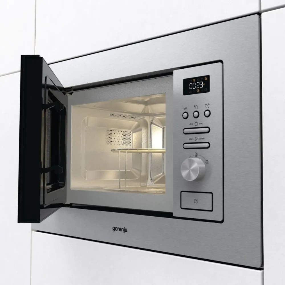 Мікрохвильова піч вбудована Gorenje BM201AG1X (Silver)