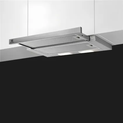 Вытяжка Electrolux телескопическая, 60 см, 410 м3/ч (Gray) (LFP326S)