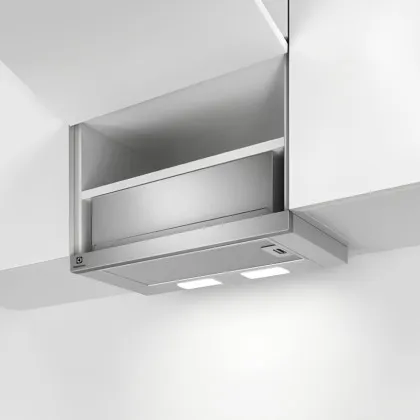 Вытяжка Electrolux телескопическая, 60 см, 410 м3/ч (Gray) (LFP326S)