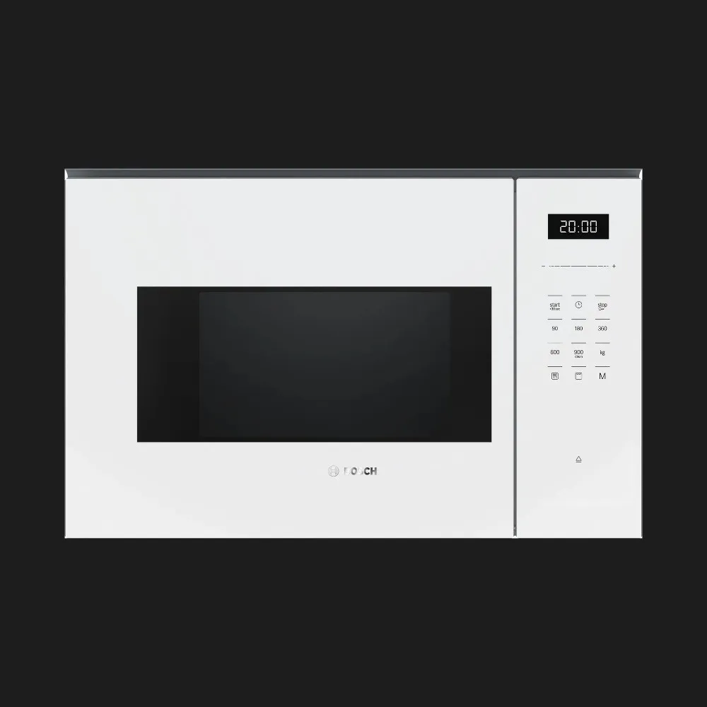 Мікрохвильова піч вбудована Bosch BEL554MW2 (White)