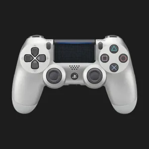 б/у Бездротовий геймпад Sony DualShock для Playstation 4 (Silver)
