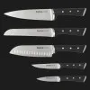 Набір ножів Tefal Ice Force 5пр (Black) (K232S574)