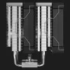 Кулер процесора DeepCool AK620 (Black) (R-AK620-BKNNMT-G)