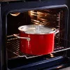 Набор посуды KitchenAid Steel Core 8 предметов 16/20/24 см 1.3/3.7/6 л (Red) (CC004920-001)